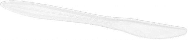 DART - Dart Style Setter Mediumweight Plastic Knives - White - Apex Tool & Supply