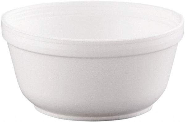 DART - Dart Foam Bowls, 12 Ounces, Round - White - Apex Tool & Supply