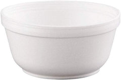 DART - Dart Foam Bowls, 12 Ounces, Round - White - Apex Tool & Supply