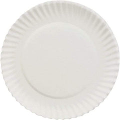 AJM Packaging Corporation - Paper Plates, 6" - White - Apex Tool & Supply