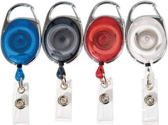 ADVANTUS - 30 Inch Long, Retractable ID Holder Strap - Assorted Colors, 20 Pack - Apex Tool & Supply