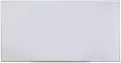 UNIVERSAL - 48" High x 96" Wide Erasable Melamine Marker Boards - Anodized Aluminum, 0.6" Deep, Includes Mounting Kit - Apex Tool & Supply