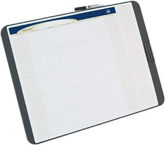 Quartet - 17" High x 23" Wide Foam/Laminate Combination Bulletin/Dry Erase Board - Foam Frame, 1/2" Deep, Includes One Black Dry-Erase Marker & One Eraser With Marker Clip & Mounting Kit - Apex Tool & Supply