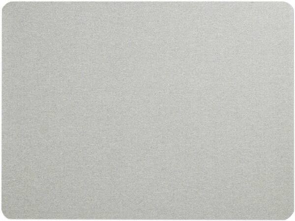 Quartet - 48" Wide x 36" High Open Cork Bulletin Board - Fabric, Gray - Apex Tool & Supply