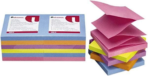 UNIVERSAL - Self-Stick Note & Page Flag Dispensers Size: Pop-Up For Use With: Pop-Up Dispenser - Apex Tool & Supply
