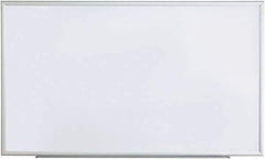 UNIVERSAL - 36" High x 60" Wide Erasable Melamine Marker Boards - Anodized Aluminum, 62.6" Deep, Includes Mounting Kit - Apex Tool & Supply