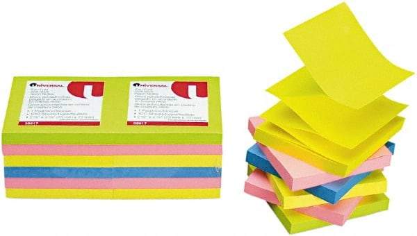 UNIVERSAL - Self-Stick Note & Page Flag Dispensers Size: Pop-Up For Use With: Pop-Up Dispenser - Apex Tool & Supply