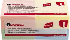 UNIVERSAL - Self-Stick Note & Page Flag Dispensers Size: 3" x 3" - Apex Tool & Supply