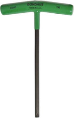 Bondhus - T45 Standard Torx Key - T-Handle Cushion Grip, Protanium High Torque Steel - Apex Tool & Supply