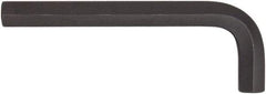 Bondhus - 1" Hex, Short Arm, Hex Key - 3" OAL, Protanium High Torque Steel, Inch System of Measurement - Apex Tool & Supply