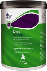 SC Johnson Professional - Pre-Moistened Textured Hand Cleaning Wipes - Center Pull, 12" x 10" Sheet Size, Red - Apex Tool & Supply