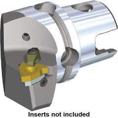 Kennametal - Insert Style LT 16EL, 40mm Head Length, Left Hand Cut, External Modular Threading Cutting Unit Head - System Size KM40TS, 27mm Center to Cutting Edge, Series LT Threading - Apex Tool & Supply
