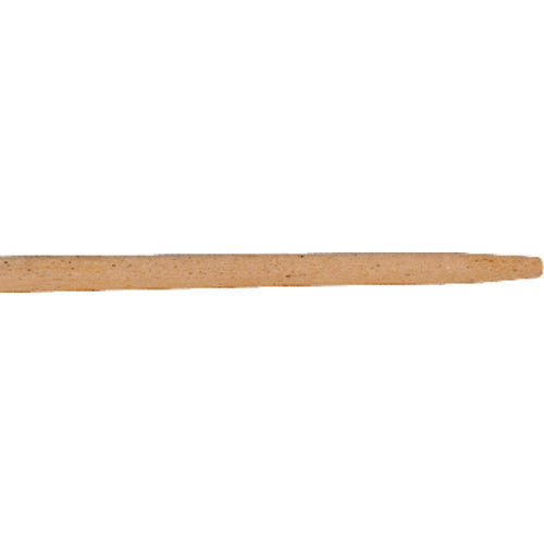 Tapered Wood Handle for Push Broom, Sanded. 1 5/6″ Diameter, 60″ L - Apex Tool & Supply