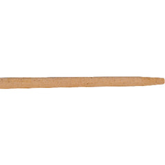 Tapered Wood Handle for Push Broom, Sanded. 1 5/6″ Diameter, 60″ L - Apex Tool & Supply