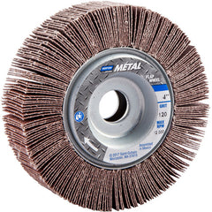 4″ × 1″ × 5/8″ Metalite R265 Flap Wheel 120 Grit Aluminum Oxide - Apex Tool & Supply