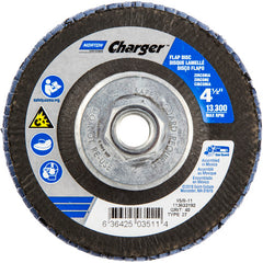 ‎4-1/2″ × 1/4″ × 5/8″ Charger R822 Flap Disc Type 27 Flat 40 Grit - Apex Tool & Supply