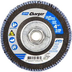 ‎4-1/2″ × 1/4″ × 5/8″ Jumbo Charger R822 Flap Disc Type 27 Jumbo 40 Grit - Apex Tool & Supply