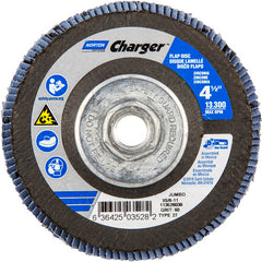 ‎4-1/2″ × 1/4″ × 5/8″ Jumbo Charger R822 Flap Disc Type 27 Jumbo 60 Grit - Apex Tool & Supply