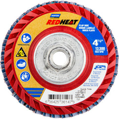 ‎4-1/2″ × 1/4″ × 5/8″ Twinstar Flap Disc Type 27 Flat 40 Grit - Apex Tool & Supply