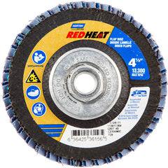 ‎4-1/2″ × 1/4″ × 5/8″ Twinfiber Flap Disc Type 29 Conical 40 Grit - Apex Tool & Supply