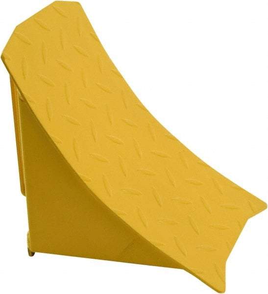 Vestil - 7-1/2" Wide x 8-5/8" High x 9-1/2" Deep, Steel Wheel Chock - Apex Tool & Supply