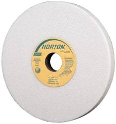 Norton - 8" Diam x 1-1/4" Hole x 3/4" Thick, I Hardness, 46 Grit Surface Grinding Wheel - Aluminum Oxide, Type 1, Coarse Grade, 3,105 Max RPM, Vitrified Bond, No Recess - Apex Tool & Supply