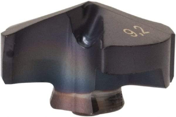 Iscar - Series IDI-SG, 9.19mm Diam Grade IC908 140° Replaceable Drill Tip - Carbide, TiAlN Finish, 9 Seat Size - Apex Tool & Supply