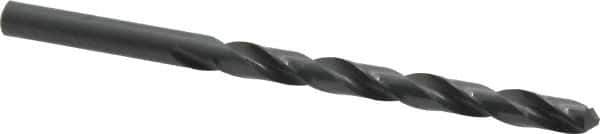 Cleveland - Letter C 118° High Speed Steel Jobber Drill - Oxide Finish, Right Hand Cut, Spiral Flute, Straight Shank, 4" OAL, Standard Point - Apex Tool & Supply
