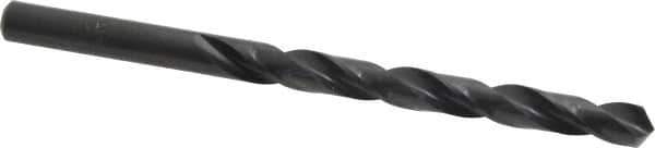 Cleveland - Letter I 118° High Speed Steel Jobber Drill - Oxide Finish, Right Hand Cut, Spiral Flute, Straight Shank, 4-1/8" OAL, Standard Point - Apex Tool & Supply