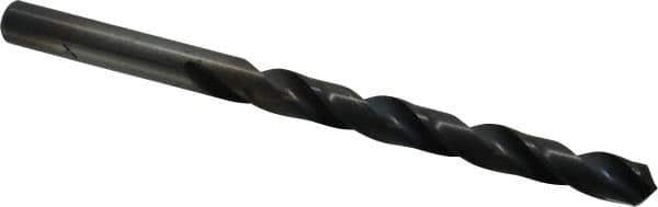 Cleveland - 7.14mm 118° High Speed Steel Jobber Drill - Oxide Finish, Right Hand Cut, Spiral Flute, Straight Shank, 4-1/4" OAL, Standard Point - Apex Tool & Supply