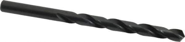 Cleveland - Letter O 118° High Speed Steel Jobber Drill - Oxide Finish, Right Hand Cut, Spiral Flute, Straight Shank, 4-1/2" OAL, Standard Point - Apex Tool & Supply