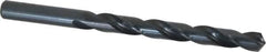 Cleveland - Letter V 118° High Speed Steel Jobber Drill - Oxide Finish, Right Hand Cut, Spiral Flute, Straight Shank, 5" OAL, Standard Point - Apex Tool & Supply