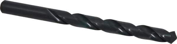 Cleveland - 13/32" 118° High Speed Steel Jobber Drill - Oxide Finish, Right Hand Cut, Spiral Flute, Straight Shank, 5-1/4" OAL, Standard Point - Apex Tool & Supply