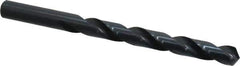 Cleveland - 27/64" 118° High Speed Steel Jobber Drill - Oxide Finish, Right Hand Cut, Spiral Flute, Straight Shank, 5-3/8" OAL, Standard Point - Apex Tool & Supply