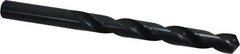 Cleveland - 19/32" 118° High Speed Steel Jobber Drill - Oxide Finish, Right Hand Cut, Spiral Flute, Straight Shank, 7-1/8" OAL, Standard Point - Apex Tool & Supply
