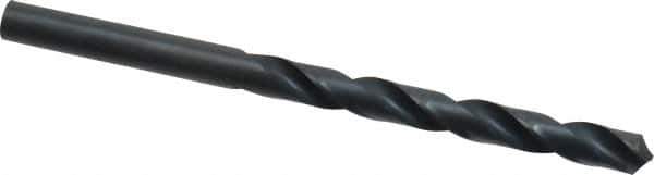 Cleveland - 6.9mm 118° High Speed Steel Jobber Drill - Oxide Finish, Right Hand Cut, Spiral Flute, Straight Shank, 4.291" OAL, Standard Point - Apex Tool & Supply