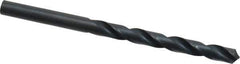 Cleveland - 6.9mm 118° High Speed Steel Jobber Drill - Oxide Finish, Right Hand Cut, Spiral Flute, Straight Shank, 4.291" OAL, Standard Point - Apex Tool & Supply