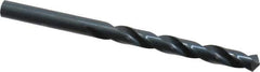 Cleveland - 7.3mm 118° High Speed Steel Jobber Drill - Oxide Finish, Right Hand Cut, Spiral Flute, Straight Shank, 4.291" OAL, Standard Point - Apex Tool & Supply