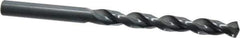 Cleveland - 7.4mm 118° High Speed Steel Jobber Drill - Oxide Finish, Right Hand Cut, Spiral Flute, Straight Shank, 4.291" OAL, Standard Point - Apex Tool & Supply