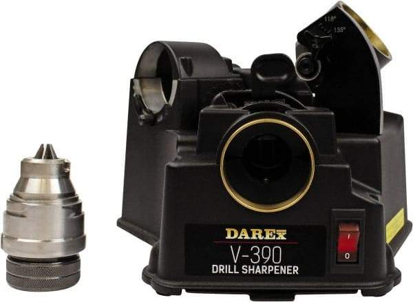 Darex - 1/4 Hp, Drill Bit Sharpener - 115 Volts, For Use On Drill Bits - Apex Tool & Supply