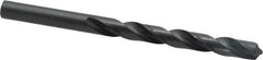 Cleveland - 8.8mm 118° High Speed Steel Jobber Drill - Oxide Finish, Right Hand Cut, Spiral Flute, Straight Shank, 4.921" OAL, Standard Point - Apex Tool & Supply