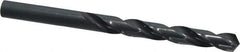Cleveland - 9.4mm 118° High Speed Steel Jobber Drill - Oxide Finish, Right Hand Cut, Spiral Flute, Straight Shank, 4.921" OAL, Standard Point - Apex Tool & Supply