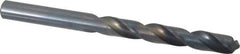Cleveland - 11.5mm 118° High Speed Steel Jobber Drill - Oxide Finish, Right Hand Cut, Spiral Flute, Straight Shank, 5.591" OAL, Standard Point - Apex Tool & Supply