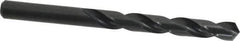 Cleveland - 12mm 118° High Speed Steel Jobber Drill - Oxide Finish, Right Hand Cut, Spiral Flute, Straight Shank, 5.945" OAL, Standard Point - Apex Tool & Supply