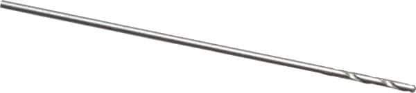 Cleveland - #77 118° High Speed Steel Jobber Drill - Oxide Finish, Right Hand Cut, Spiral Flute, Straight Shank, 7/8" OAL, Standard Point - Apex Tool & Supply