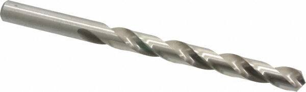 Cleveland - 11/32" 118° High Speed Steel Jobber Drill - Bright Finish, Right Hand Cut, Spiral Flute, Straight Shank, 4-3/4" OAL, Standard Point - Apex Tool & Supply