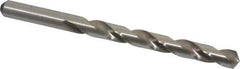 Cleveland - 23/64" 118° High Speed Steel Jobber Drill - Bright Finish, Right Hand Cut, Spiral Flute, Straight Shank, 4-7/8" OAL, Standard Point - Apex Tool & Supply