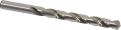Cleveland - 13/32" 118° High Speed Steel Jobber Drill - Bright Finish, Right Hand Cut, Spiral Flute, Straight Shank, 5-1/4" OAL, Standard Point - Apex Tool & Supply