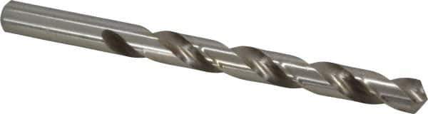 Cleveland - 27/64" 118° High Speed Steel Jobber Drill - Bright Finish, Right Hand Cut, Spiral Flute, Straight Shank, 5-3/8" OAL, Standard Point - Apex Tool & Supply