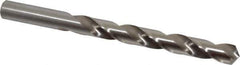 Cleveland - 31/64" 118° High Speed Steel Jobber Drill - Bright Finish, Right Hand Cut, Spiral Flute, Straight Shank, 5-7/8" OAL, Standard Point - Apex Tool & Supply